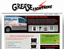 Tablet Screenshot of greaselightningessex.co.uk